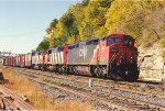 Three cowls power a manifest east
